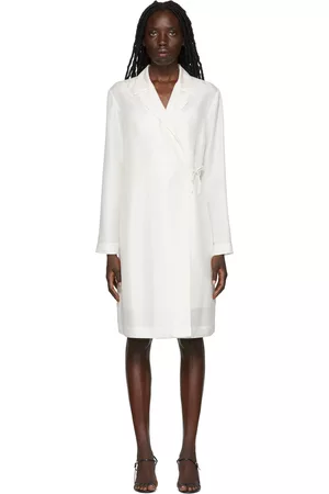 The Row SSENSE Exclusive White Pura Coat