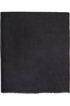 The Row SSENSE Exclusive Black & White Cashmere Scarf