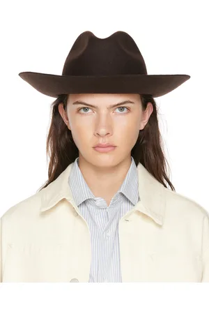 Golden Goose Wool Felt Golden Studded Fedora