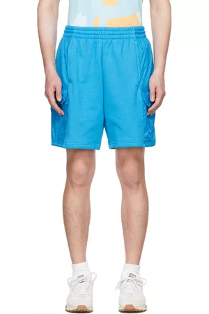 adidas Men Shorts - Blue Cotton Shorts