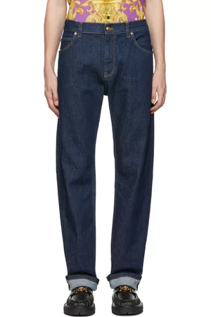 VERSACE Men Jeans - Navy Workwear Jeans