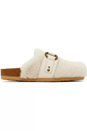 See by Chloé Women Sandals - Off-White Gema Shearling Mules