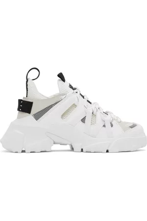 McQ Women High Top Sneakers - White Orbyt Descender 2.0 Sneakers