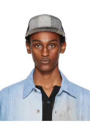 GREG LAUREN Gray Check Cap