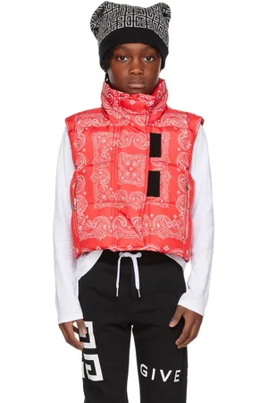 Givenchy Kids Down Bandana Vest