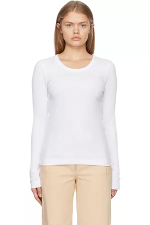 Dagmar Women Long Sleeve - White Vita Long Sleeve T-Shirt