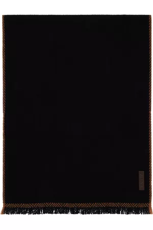 Z Zegna Women Scarves - Black Oasi Scarf
