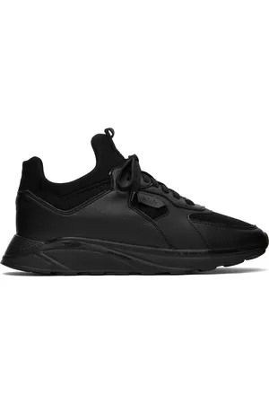 Ekn Men High Top Sneakers - Black Larch Sneakers
