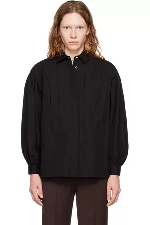 CO Women Sleeveless Shirts - Black Boxy Shirt