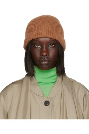 The Row Women Beanies - Brown Fisher Beanie