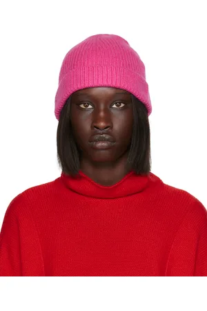 The Row Pink Fisher Beanie