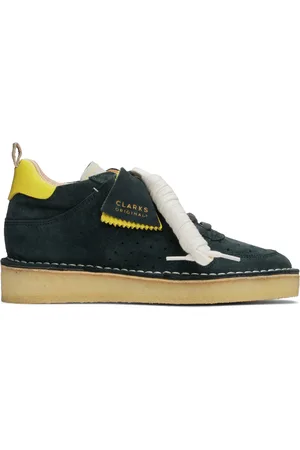 Clarks Green Desert Run Low-Top Sneakers