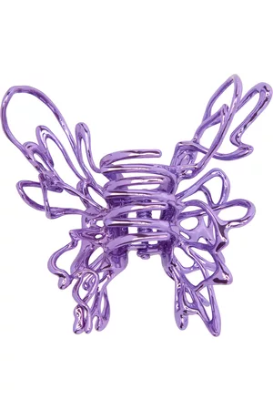 YVMIN Women Hair Accessories - Purple Liquified Butterfly Hair Clip