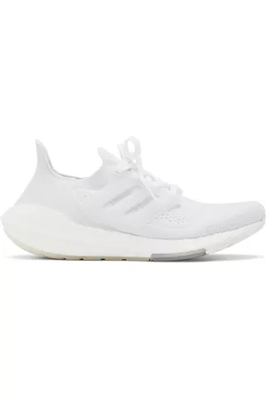 adidas Women High Top Sneakers - White Ultraboost 21 Sneakers