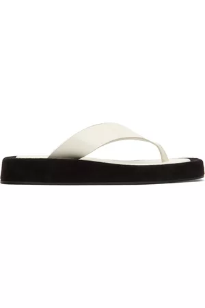 The Row Black Ginza Sandals