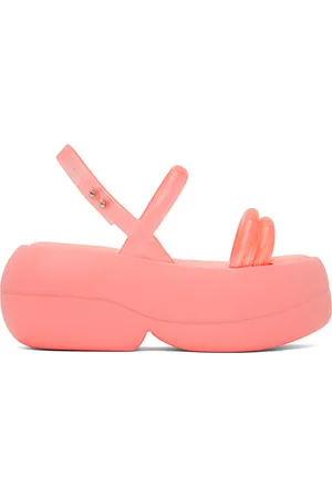 Melissa Pink Airbubble Platform Sandals