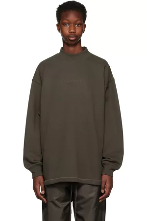 FEAR OF GOD Gray Relaxed Sweatshirt