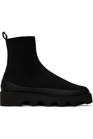 Issey Miyake Black United Nude Edition Bounce Fit-3 Boots