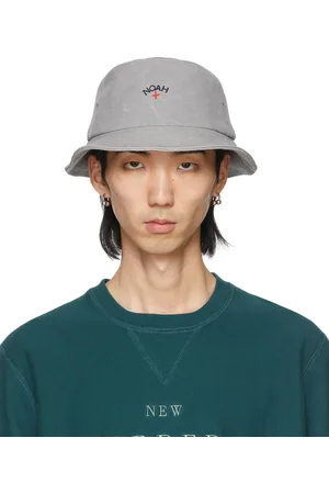 Noah NYC Grey Crusher Bucket Hat