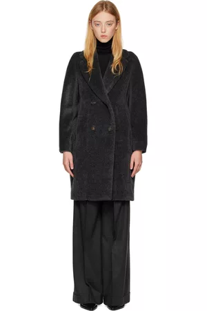 Max Mara Women Coats - Gray Roseto Coat