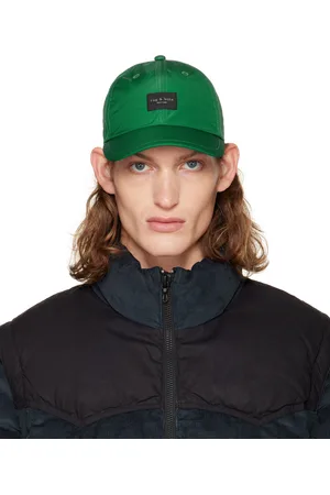 RAG&BONE Men Caps - Green Addison Baseball Cap