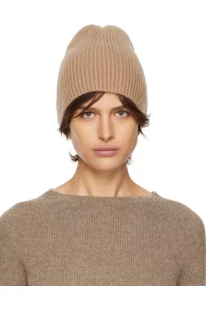Max Mara Tan Knit Beanie