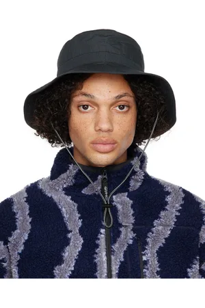 Gramicci Black F/CE. Edition Quilted Bucket Hat