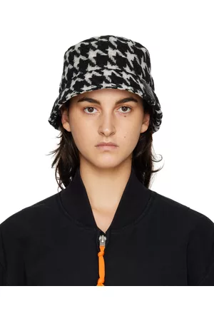 Ader Error Black Slant Bucket Hat