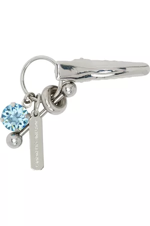 Justine Clenquet Women Hair Accessories - SSENSE Exclusive Silver Althea Hair Clip