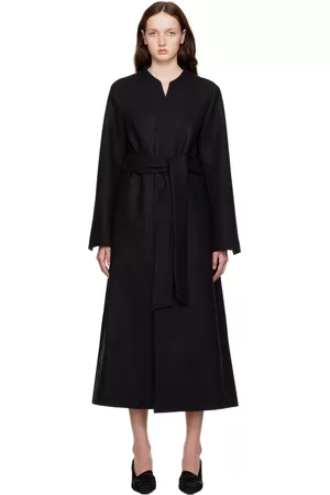 BITE Women Coats - Black Minimal Coat