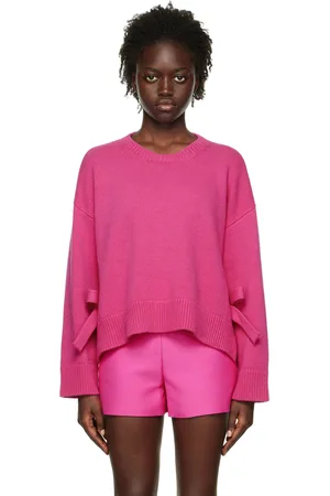 VALENTINO Pink Ribbon Sweater