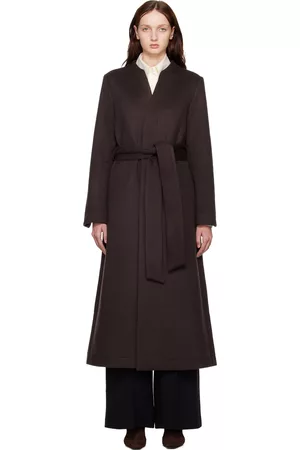 BITE Women Coats - Brown Minimal Coat