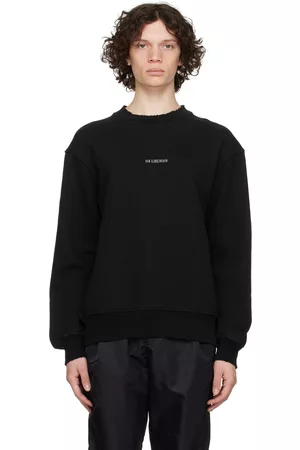 HAN Kjøbenhavn Black Distressed Sweatshirt