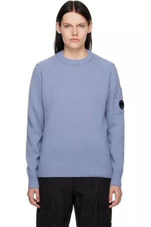 C.P. Company Blue Crewneck Sweater