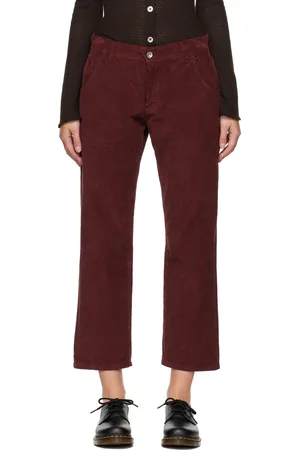YMC Burgundy Geanie Trousers