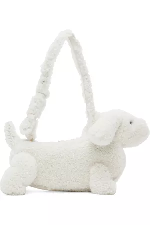 Thom Browne White Hector Bag