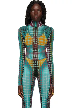 Jean Paul Gaultier Blue Dots Turtleneck