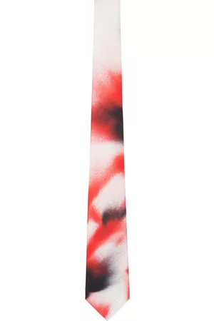 Alexander McQueen Multicolor Sprayed Tie
