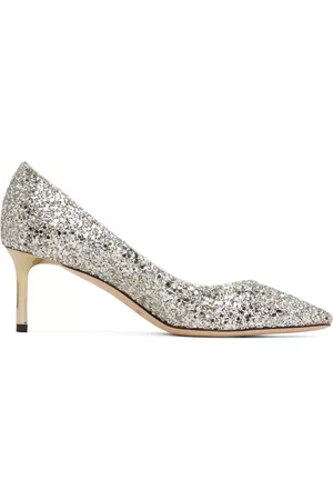 Jimmy Choo Women Heels - Silver Romy 60 Heels