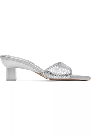 3.1 Phillip Lim Silver Verona Mules