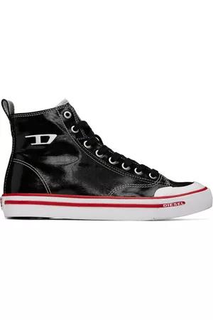 Diesel Men High Top Sneakers - Black Athos Sneakers