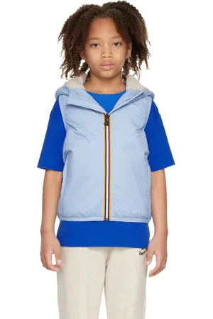 Kids Black 3.0 Orlan Orsetto Vest by K-Way on Sale