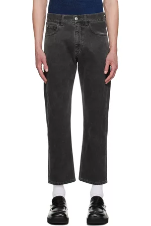 Marni Men Tapered Jeans - Black Tapered Jeans