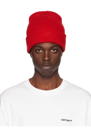Noah NYC Red Recycled Beanie