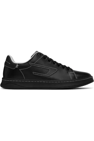 Diesel Men High Top Sneakers - Black S-Athene Sneakers
