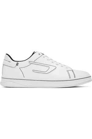 Diesel Men High Top Sneakers - White S-Athene Sneakers