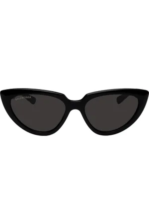 Balenciaga Black Cat-Eye Sunglasses
