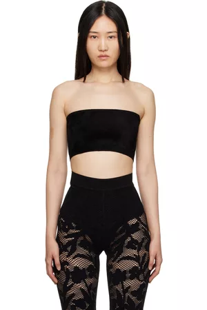 Alaïa Black Bandeau Tube Top
