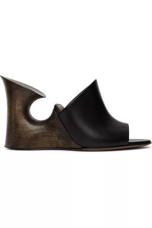 Alaïa Black Sculpture Mules
