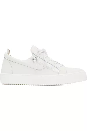 Giuseppe Zanotti Men High Top Sneakers - White Frankie Sneakers